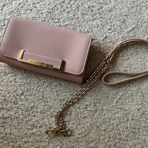 Mini Pink Clutch/Crossbody - Picture 1 of 6